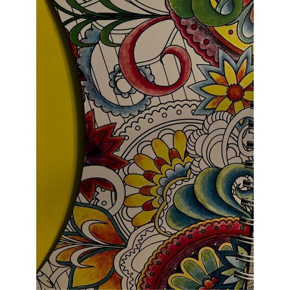 18 Month Planner Inspirational Quotes Coloring Pages & Stickers Office Suppl - Picture 3 of 10